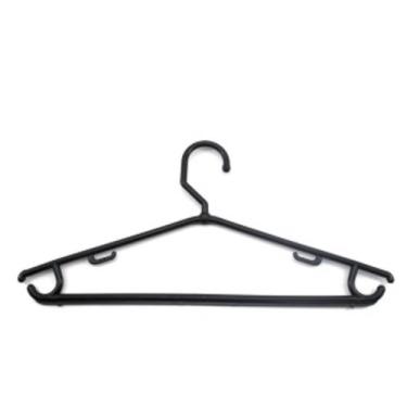 Imagem de Cabide Fino Preto - Kit com 20 - Bell Plastic