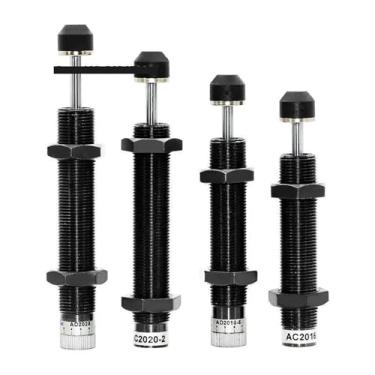 Imagem de Amortecedor de amortecedor de cilindro pneumático AC AC0806 AC1005 AC1008 AC1210 Buffer de óleo absorvente 1 peça (AC0806, -2 velocidade média)