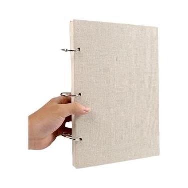 Imagem de Caderno Retro Espiral Capa Dura 120 Páginas 160 GSM Recarregável Para 