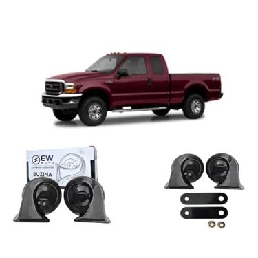 Imagem de BUZINA AUTOMOTIVA CARACOL (PAR) GRAVE/AGUDO PARA F250 1999 > 2004 - TIGER AUTO