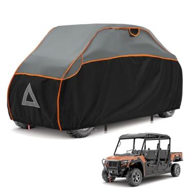 Imagem de Capa protetora UTV especializada para granizo de 4 a 6 lugares, capa protetora de cobertura de granizo UTV multicamadas com almofada de espuma de amortecimento EVA de alta densidade de 5 mm de