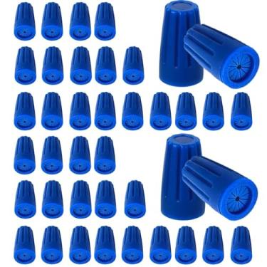 Imagem de Gibbab 40Pcs Conectores Elétricos de Fio Externo À Prova D'Água, Tampas de Porcas de Torção de Selante, Conector de Terminal de Cabo Em Gel para Luz de Paisagem, Aplicação Em Construção, Instalação Em