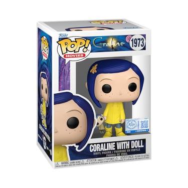 Imagem de Funko Pop! Filmes: Coraline - Coraline with Doll - Figura de vinil colecionável - ideia de presente - Mercadoria oficial - Brinquedos para crianças e adultos - Fãs de animação