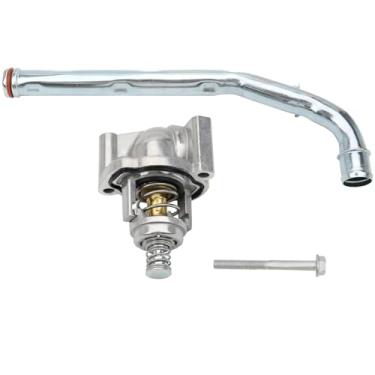 Imagem de IRONTEK 12678779 Conjunto de caixa de termostato adequado para Buick 17-19 LaCrosse, para Cadillac 17-23 XT5/20-23 XT6, para Chevrolet 19-23 Blazer, para GMC 17-23 Acadia Substitui 12670557 902-2115