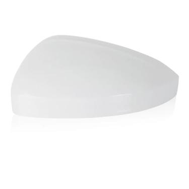 Imagem de Tampa Da Tampa Do Espelho Lateral Da Porta Lateral Compatível Com VW Tiguan AD BW MK2 2017 2018 2019 2020 2021 2022 2023 Substituição Da Guarnição Da Caixa Lateral Do Retrovisor(White Left)