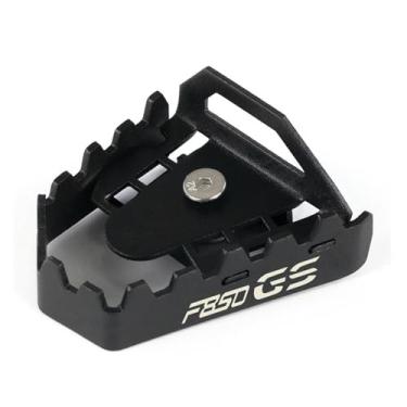 Imagem de Anti-derrapante Para f850gs 2018 2019 2020 2021 f 850gs 850 f850 gs (não aventura) pedal da alavanca do freio traseiro extensor pé peg(Preto)