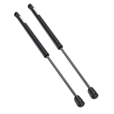 Imagem de Tbest Hatchback Elevador Suporta Struts Durável Pressão de Gás Bagageira Elevador Suporte Amortecedor para Tronco Traseiro Bagageira 2 Pçs Metal Preto