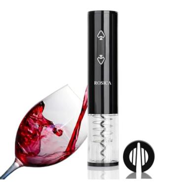 Imagem de Abridor de Vinho Elétrico 1 Peças Com Saca Rolha Automático, Cortador de Lacre, Rolha a Vácuo, Ideal Para Presentes e Comemorações Jantares Românticos