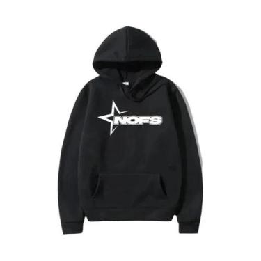 Imagem de Moletom Com Capuz De Algodão Quente Para Outono E Inverno, Estampa Cas