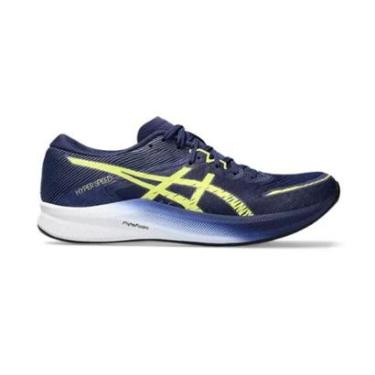 Imagem de Tênis Asics Hyper Speed 3 Feminino Azul E Amarelo-Feminino