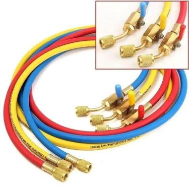 Imagem de 150cm HVAC 1/4 Polegadas SAE 600 PSI R410a R134a R22 Mangueiras de car