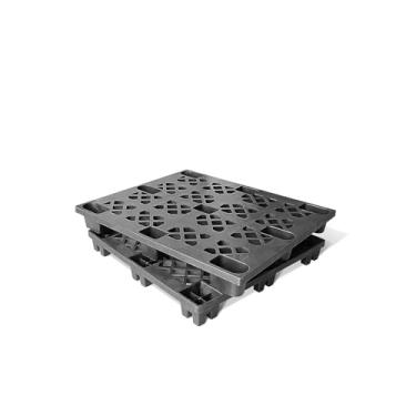 Imagem de Paletes De Plástico, Paletes De Chão Impermeáveis ​​e Resistentes À Umidade, Adequadas Para Garagens, Supermercados E Armazéns.(Black,120 * 100 * 14cm)