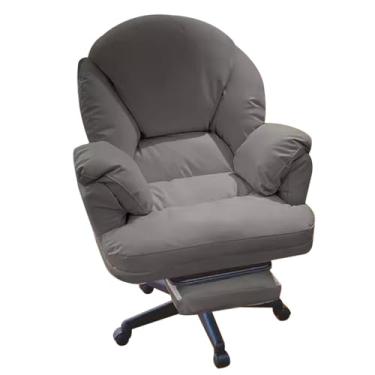 Imagem de Cadeira ergonômica giratória para jogos – Cadeira de mesa confortável e levantável para videogames, estudo, escritório, quarto e varanda