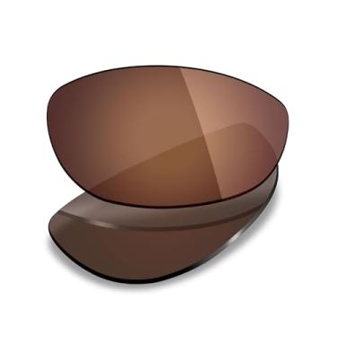 Imagem de Mryok Lentes de reposição UV400 para óculos de sol Oakley Encounter OO9091, HD Polarized, proteção UV, resistente a impactos e ajuste perfeito - Marrom bronze