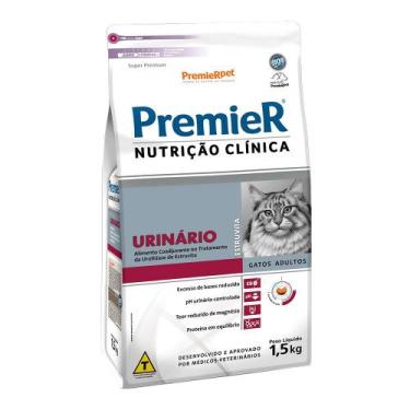 Imagem de Ração Seca PremieR Nutrição Clínica Urinário Estruvita para Gatos Adul