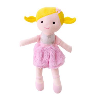 Imagem de Boneca de pano da zip toys Malu loira brinquedo criança