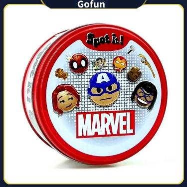 Imagem de Jogo de cartas Marvel Dobble Minions para maiores de 6 anos, 2 a 8 jogadores