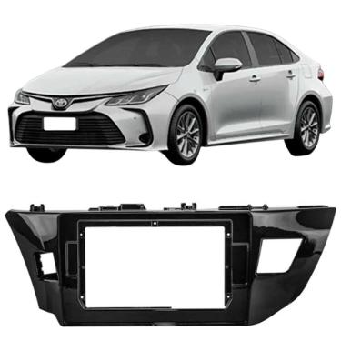 Imagem de Moldura 10 Polegadas Corolla Gli 2014 à 2017 Black Piano Painel Central Multimidia Expex Epx10to005