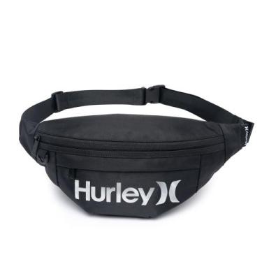 Imagem de Pochete Casual Hurley Shoulder Bag Transversal Espaçosa Reforçada Espo
