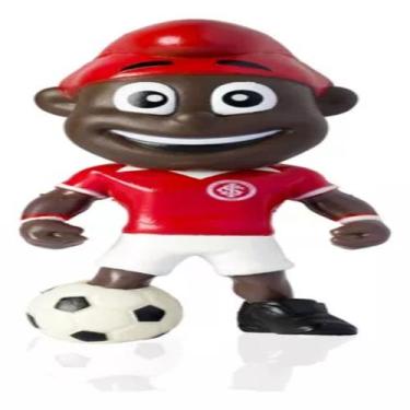 Imagem de BONECO MASCOTE SACI INTER - Polo Art - Fut Toy, Vermelho, Branco