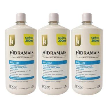 Imagem de Kit 3 Oleo Desodorante Multifuncional Massagem 1,2L(200ML GRATIS) Neut