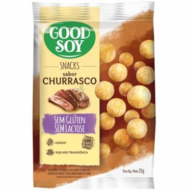 Imagem de Snack GoodSoy Churrasco – Sem glúten, sem lactose - Snack Saudável – 25g