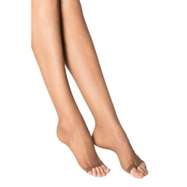 Imagem de Meia Calça Dedos Livres Loba Fio 15 5765-001, Cacao, P