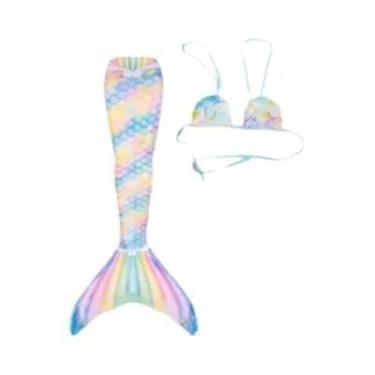 Imagem de Fantasia De Sereia Para Crianças E Adultos, Presente De Festa Para Men