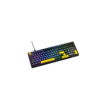 Imagem de Teclado Mecânico Gamer Attack Shark X98, Layout 98 Teclas, RGB, Star Black, Preto - AS-X98-STAR-BK