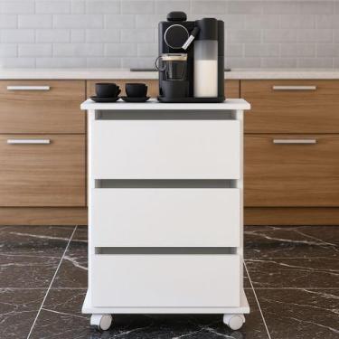 Imagem de Gaveteiro Organizador com Rodinhas  Prático, Versátil e Fácil de Mover