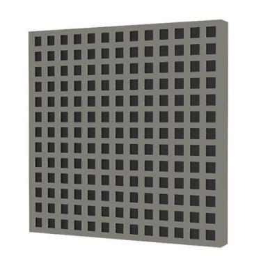 Imagem de Painel Acústico Absorvedor Decorativo 60x60 Hélix Axis 3 Maestra Acúst