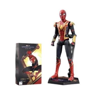 Imagem de Boneco De Ação Homem-Aranha Iron Spider Peter Parker - Traje Velocity 