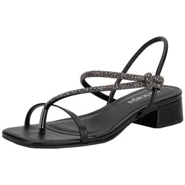 Imagem de Sandália Feminina Salto Grosso Via Scarpa 177018828