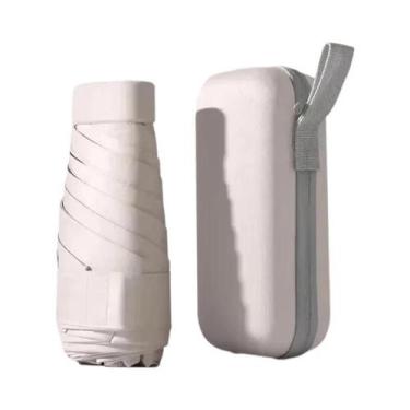 Imagem de Guarda-Chuva Mini Portátil De Duplo Uso, Proteção Contra Chuva E Sol P