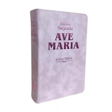 Imagem de Livro - Bíblia Letra Maior Zíper Strike - Rosa