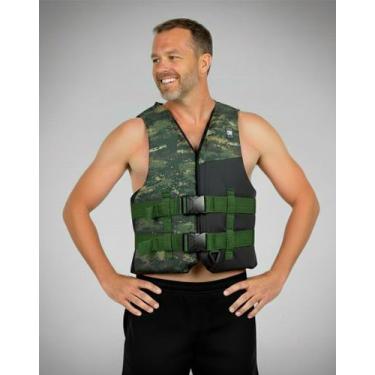 Imagem de Colete Salva Vidas Homologado N1 - Prolife, Army, G1 (De 55kg a 85kg)