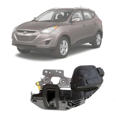 Imagem de Fechadura Elétrica de Porta Automotiva Dianteira Esquerda Modelo F103 para Hyundai Tucson Após 2005 com Trava Universal