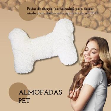 Imagem de Almofada Decorativa Osso Sherpa Soft Fofinha Variação: Palha - Mudan B