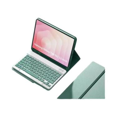Imagem de Capa Com Teclado Bluetooth Sem Fio Para Samsung Galaxy Tab S11 2025 De