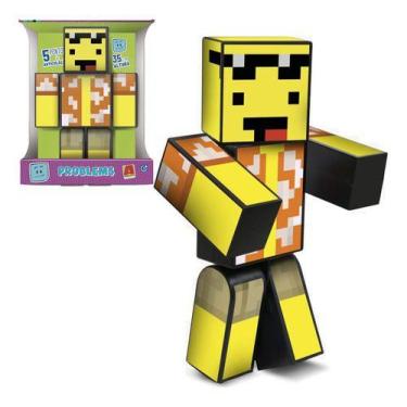 Imagem de Boneco Mel Problems Grande - 35cm - Minecraft - Algazarra - Algazarra 