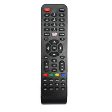 Imagem de Controle Remoto Para Smart Tv Led Philco PH39E31DG Teclas Netflix e DT