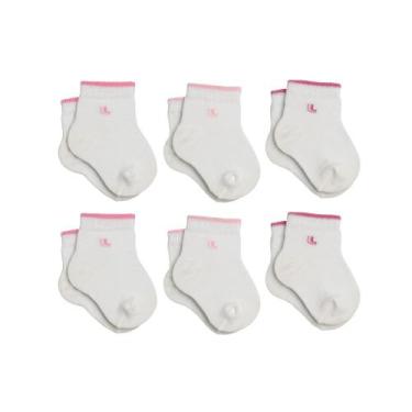 Imagem de Kit Com 6 Pares De Meias Lupo De Algodão Cotton Infantil Baby Masculin