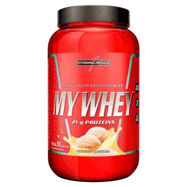 Imagem de Whey Protein Integralmedica My Whey 900g Pote Baunilha