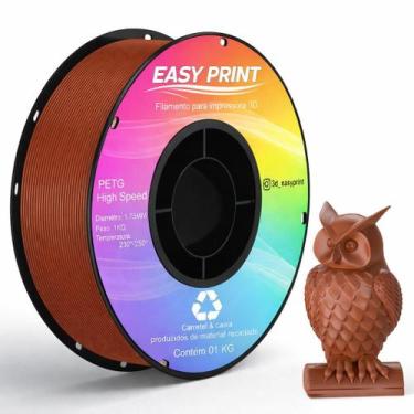 Imagem de Filamento Petg 1,75MM Para Impressão 3d Rolo 1kg Easy Print 3d Premium