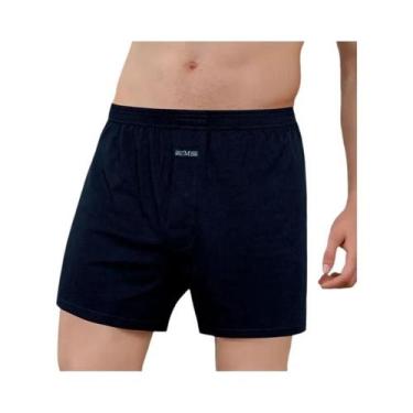 Imagem de Cuecas Boxer Masculinas De Algodão Respirável Com Cintura Alta, Ajuste