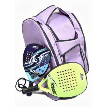 Imagem de Mochila Esportiva Raqueteira Beach Tennis E Padel Mod625 - TRILEFA, Li