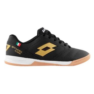 Imagem de Chuteira Futsal Masculino Lotto 10602 Stadio Classic B700 Preto, Preto