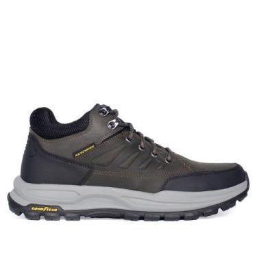 Imagem de Tênis Masculino Skechers Zeller Char Trail Marrom Escuro, Marrom escur