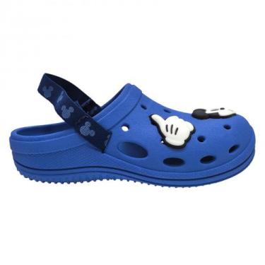 Imagem de Babuche Infantil Grendene Menino Disney 23347, Azul, 22