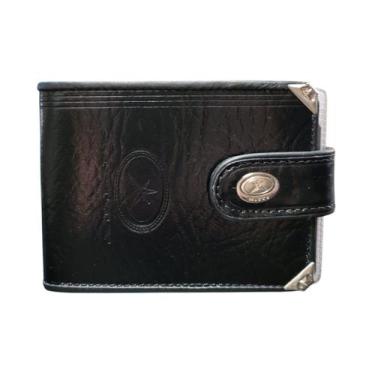 Imagem de Carteira Couro Masculina Mitty Porta Cartão e Moedas, Preto m1sf
